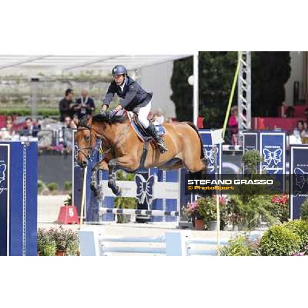 Juan Carlos Garcia on Prince de la Mare Premio Roma - Loro Piana 2013 Piazza di Siena 2013 ph.Stefano Grasso