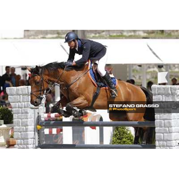 Juan Carlos Garcia on Prince de la Mare Premio Roma - Loro Piana 2013 Piazza di Siena 2013 ph.Stefano Grasso