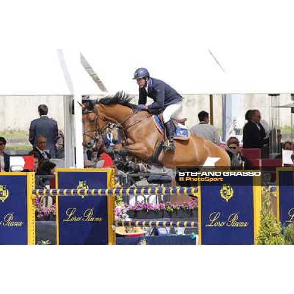 Juan Carlos Garcia on Prince de la Mare Premio Roma - Loro Piana 2013 Piazza di Siena 2013 ph.Stefano Grasso