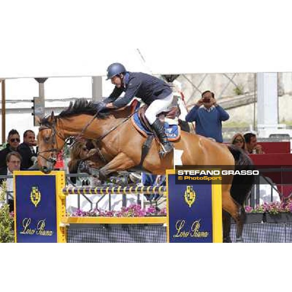 Juan Carlos Garcia on Prince de la Mare Premio Roma - Loro Piana 2013 Piazza di Siena 2013 ph.Stefano Grasso