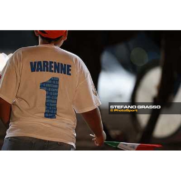 Fan of Varenne at Montecatini racecourse Montecatini,31st august 2013 ph.Stefano Grasso