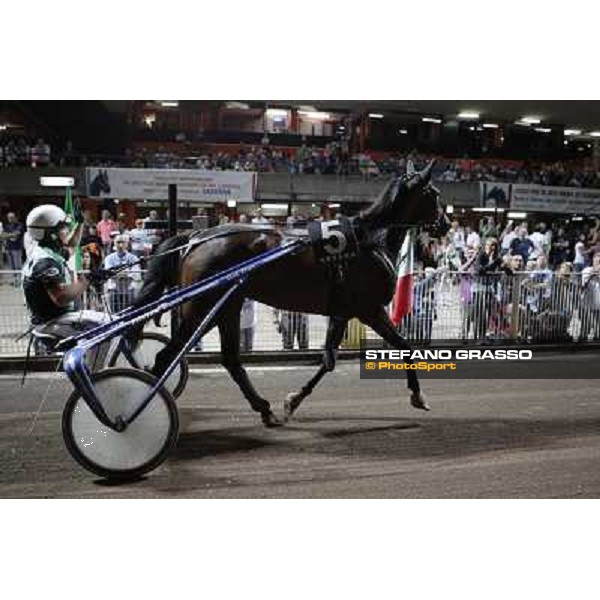 Enrico Bellei and Per Amore Gual win the Gran Premio Nello Bellei Montecatini,31st august 2013 ph.Stefano Grasso