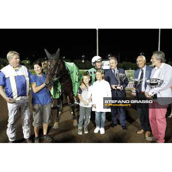 Prize giving ceremony of Gran Premio Nello Bellei won by Enrico Bellei and Per Amore Gual Montecatini,31st august 2013 ph.Stefano Grasso