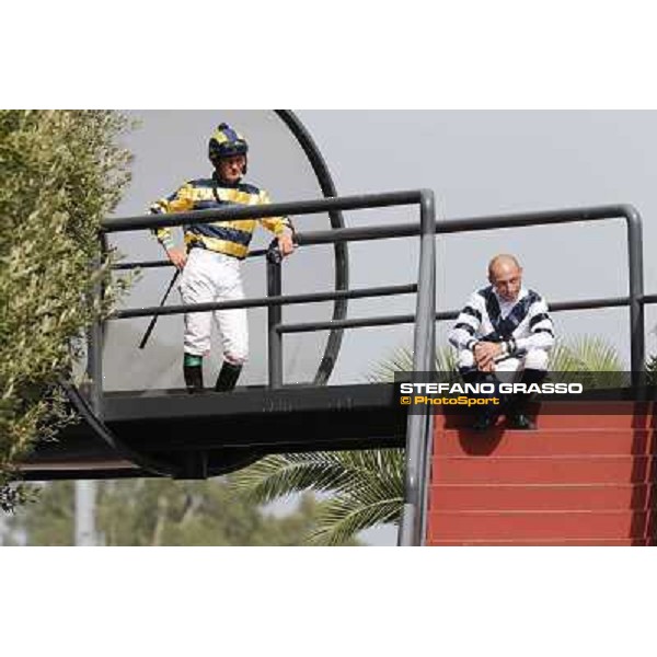 Germano Marcelli and Mario Esposito Rome,Capannelle racecourse,8th sept.2013 ph.Stefano Grasso
