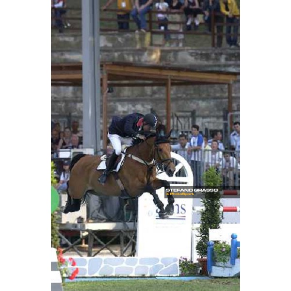 Michael Whitaker on Portofino during last leg of Coppa delle Nazioni, won by England, 2nd Usa, 3rd Germany Rome, P.zza di Siena 27th may 2005 ph. Stefano Grasso