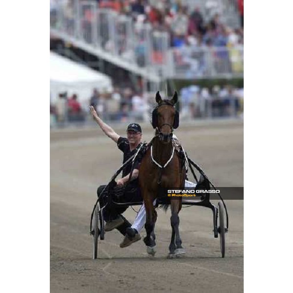 Bellman Toll, winner of Sweden Cup Sony Ericcson comes back after the triumph Stockholm-Solvalla 28th may 2005 ph. Stefano Grasso
