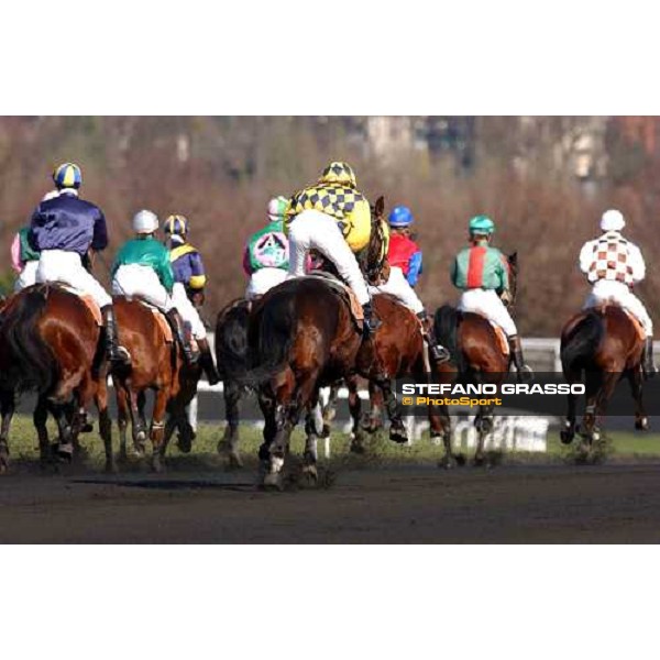 J.Leclet (in the middle) Paris - Vincennes febr. 26 2004 ph. Stefano Grasso