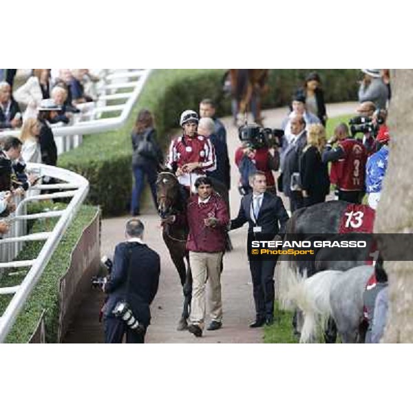 Pierantonio Convertino Paris,Longchamp racecourse,6th oct,2013 ph.Stefano Grasso