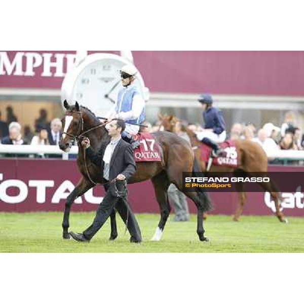 The Parade of the Qatar Prix de l\'Arc de Triomphe Paris,Longchamp racecourse,6th oct,2013 ph.Stefano Grasso