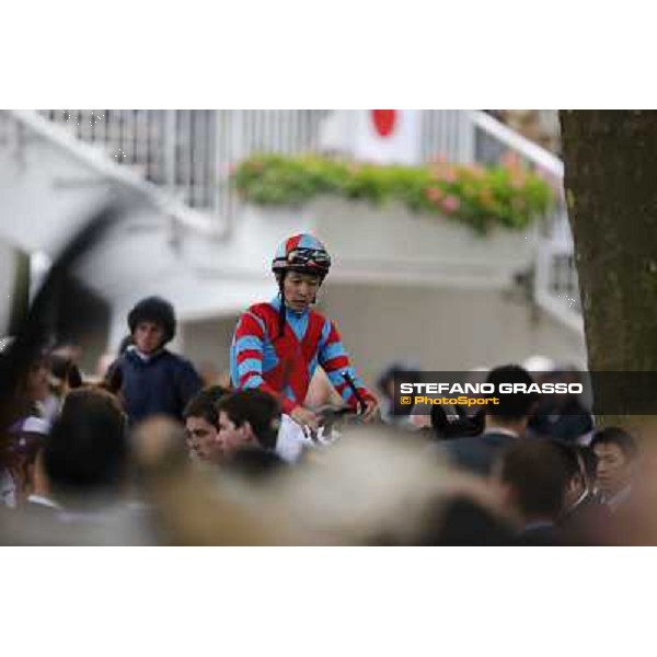 the Qatar Prix de l\'Arc de Triomphe - Yutaka Take Paris,Longchamp racecourse,6th oct,2013 ph.Stefano Grasso