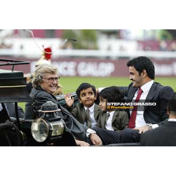 Thierry Jarnet and Treve win the Qatar Prix de l\'Arc de Triomphe Paris,Longchamp racecourse,6th oct,2013 ph.Stefano Grasso