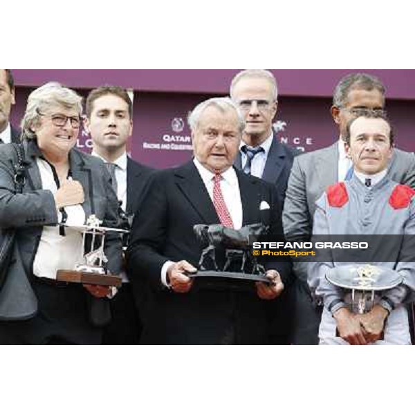 the Qatar Prix de l\'Arc de Triomphe - the prize giving ceremony Paris,Longchamp racecourse,6th oct,2013 ph.Stefano Grasso