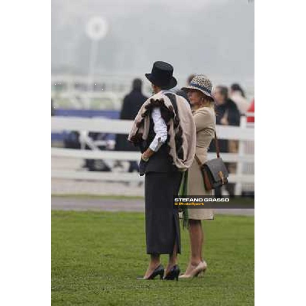 Fashion at the Gran Premio del Jockey Club Milano,San Siro racecourse,20th oct.2013 ph.Stefano Grasso