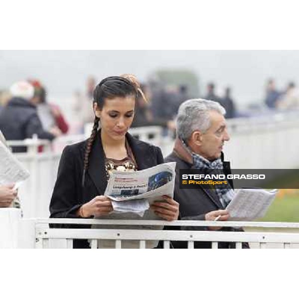 Fashion at the Gran Premio del Jockey Club Milano,San Siro racecourse,20th oct.2013 ph.Stefano Grasso