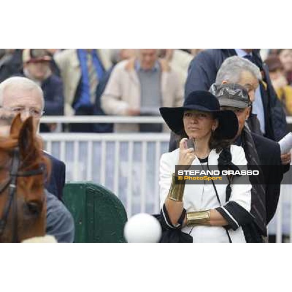 Fashion at the Gran Premio del Jockey Club Milano,San Siro racecourse,20th oct.2013 ph.Stefano Grasso