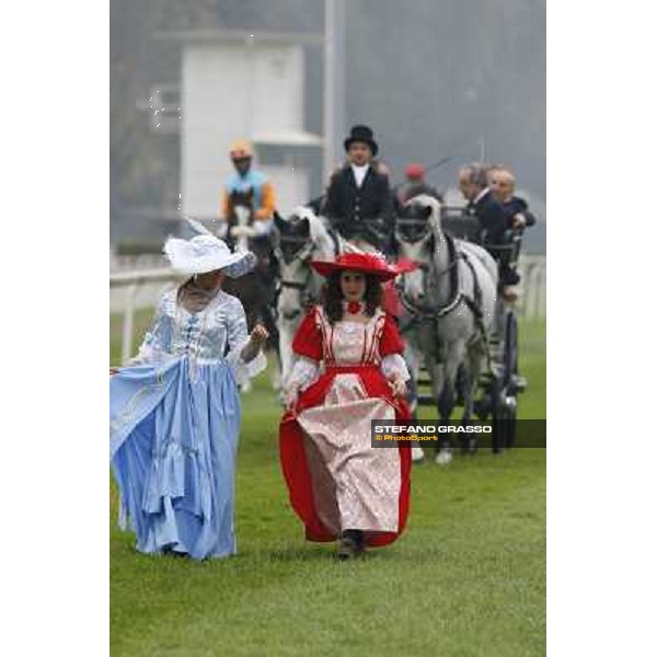 Fashion at the Gran Premio del Jockey Club Milano,San Siro racecourse,20th oct.2013 ph.Stefano Grasso