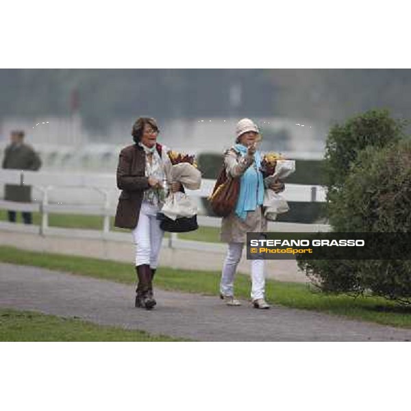 Fashion at the Gran Premio del Jockey Club Milano,San Siro racecourse,20th oct.2013 ph.Stefano Grasso