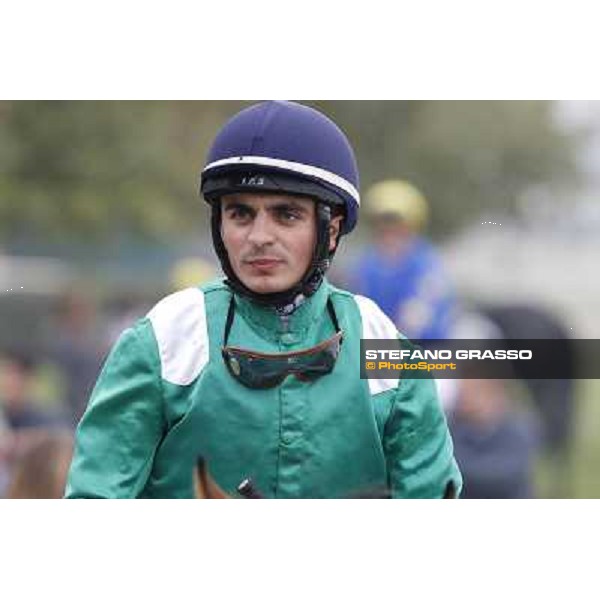 Andrea Atzeni Milano,San Siro racecourse,20th oct.2013 ph.Stefano Grasso