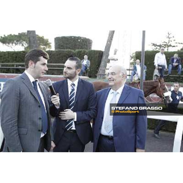 Stefano Botti and Felice Villa - Gran Premio Longines Lydia Tesio Rome, Capannelle racecourse,27th oct.2013 ph.Stefano Grasso