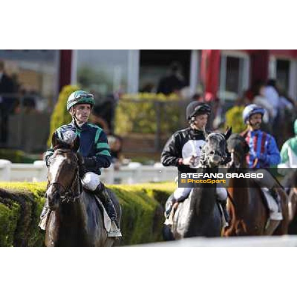 Dario Vargiu on Margutta Studios Roma,Capannelle racecourse,27th oct.2013 ph.Stefano Grasso