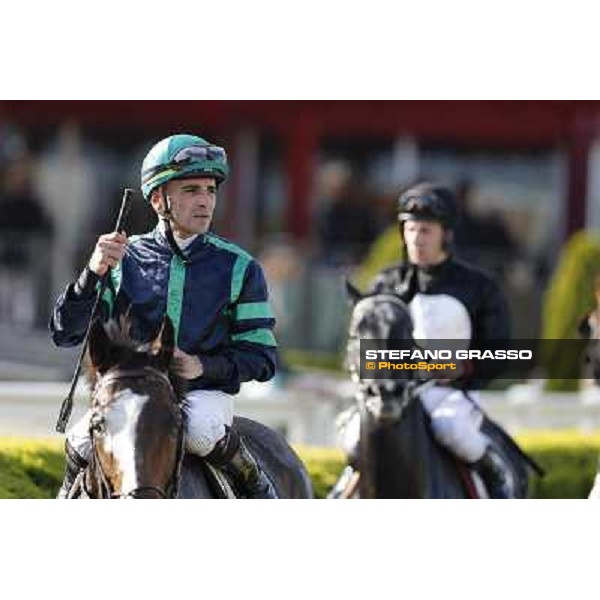 Dario Vargiu on Margutta Studios Roma,Capannelle racecourse,27th oct.2013 ph.Stefano Grasso