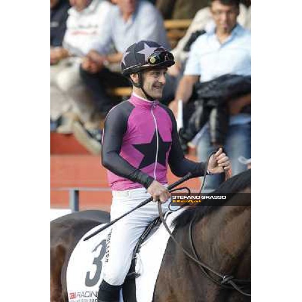 Thierry Thulliez Premio Roma GBI Racing Roma,Capannelle racecourse,3rd nov.2013 ph.Stefano Grasso