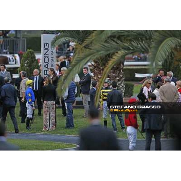 The paddock Roma,Capannelle racecourse,3rd nov.2013 ph.Stefano Grasso