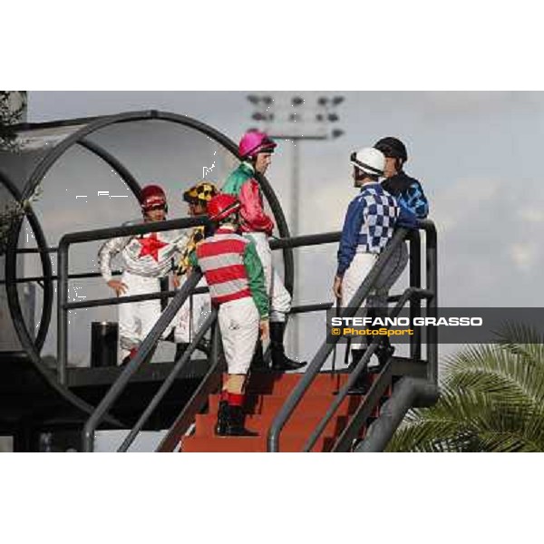 jockeys Roma,Capannelle racecourse,3rd nov.2013 ph.Stefano Grasso