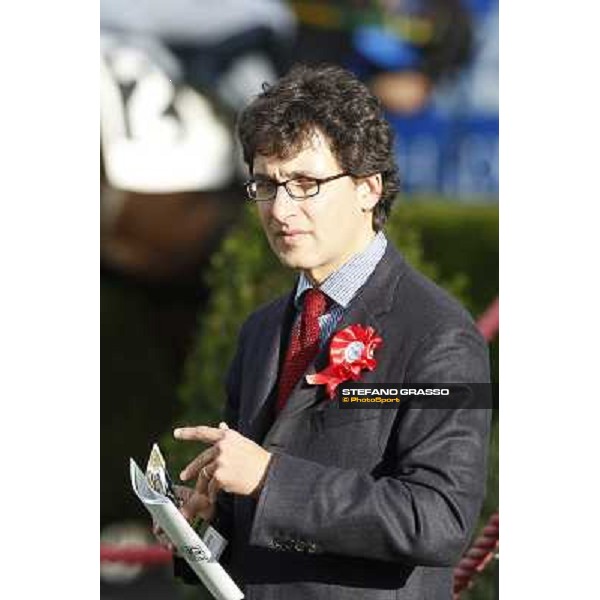 Federico Barberini Roma,Capannelle racecourse,3rd nov.2013 ph.Stefano Grasso