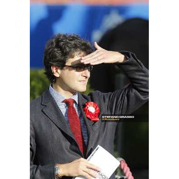 Federico Barberini Roma,Capannelle racecourse,3rd nov.2013 ph.Stefano Grasso