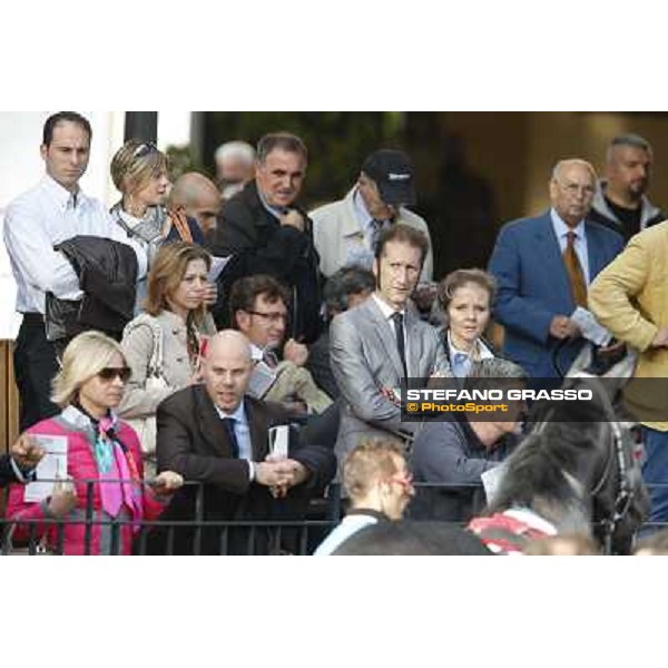 racegoers Roma,Capannelle racecourse,3rd nov.2013 ph.Stefano Grasso