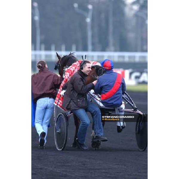 interview to the winner Paris Vincennes febr.28 2004 ph.Stefano Grasso