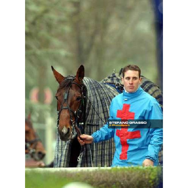 Prix du Bois de Vincennes Daguet Rapide and Davide Oreliueux Paris Vincennes febr.28 2004 ph.Stefano Grasso