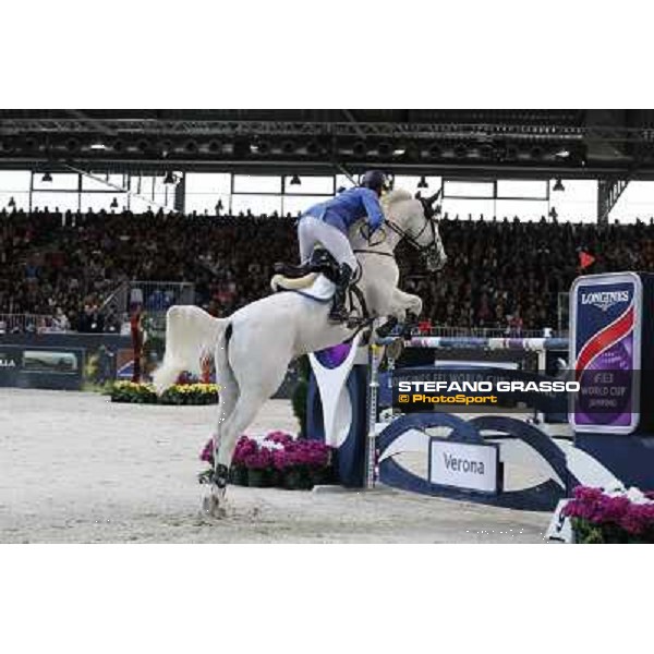 Longines Fei World Cup - Christian Ahlmann-Aragon Z Verona,10 novembre 2013 ph.Stefano Grasso/Fieracavalli