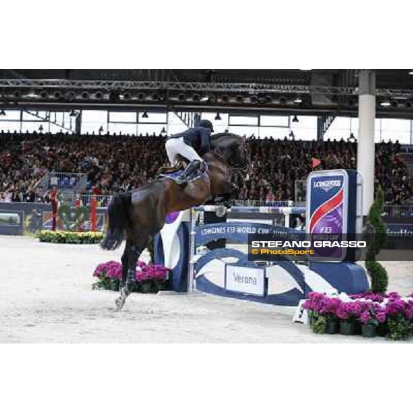 Dirk Demeersman-Bufero van het Panishof Longines Fei World Cup Fieracavalli - Jumping Verona 2013 ph.Stefano Grasso