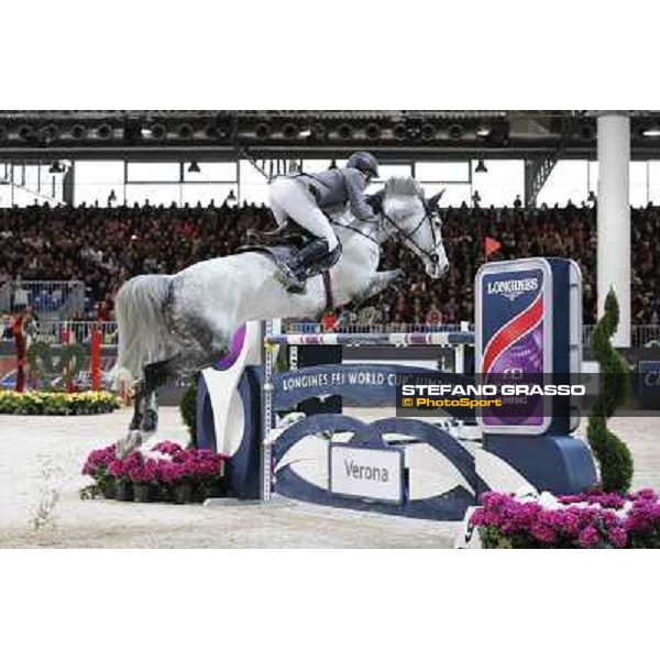 Ludger Beerbaum-Chiara Longines Fei World Cup Fieracavalli - Jumping Verona 2013 ph.Stefano Grasso
