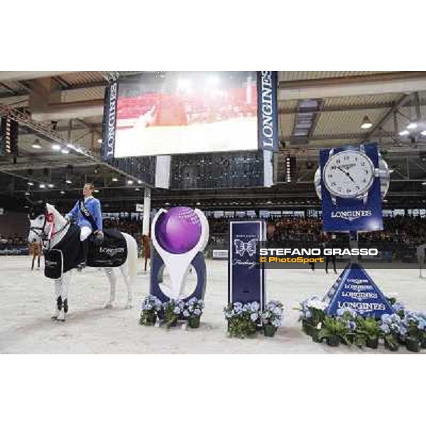 Ahlmann-Aragon Z -Premiazione Longines Fei World Cup Fieracavalli - Jumping Verona 2013 ph.Stefano Grasso