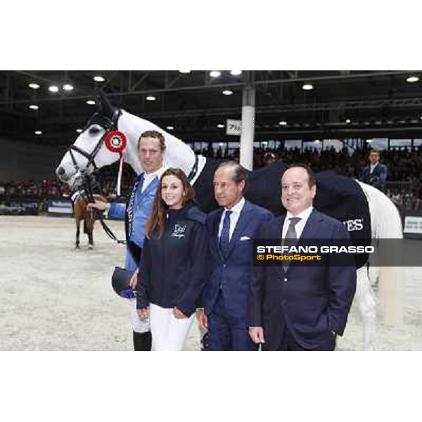 Ahlmann-Aragon Z -Premiazione Longines Fei World Cup Fieracavalli - Jumping Verona 2013 ph.Stefano Grasso