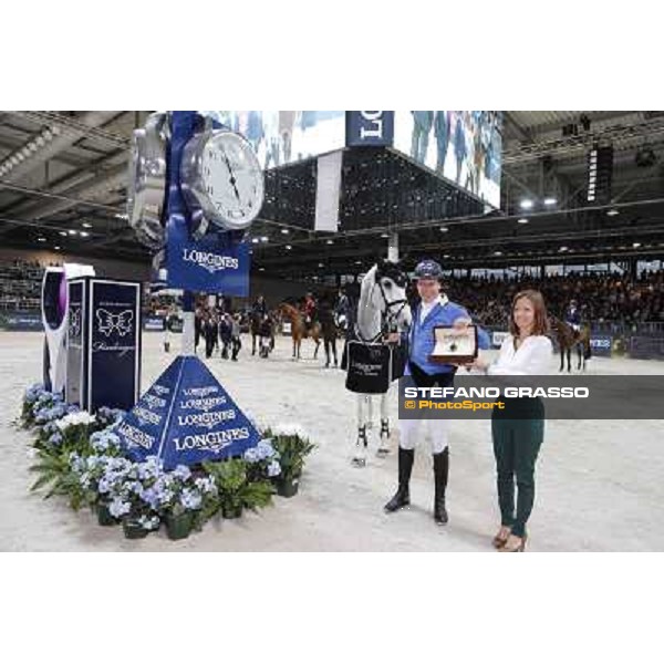Ahlmann-Aragon Z -Premiazione Longines Fei World Cup Fieracavalli - Jumping Verona 2013 ph.Stefano Grasso