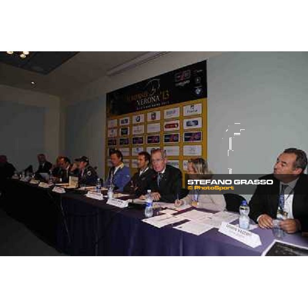 Press conference Longines Fei World Cup Fieracavalli - Jumping Verona 2013 ph.Stefano Grasso