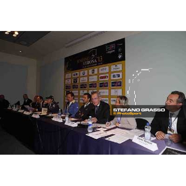 Press conference Longines Fei World Cup Fieracavalli - Jumping Verona 2013 ph.Stefano Grasso
