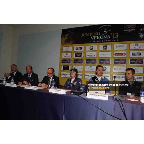 Press conference Longines Fei World Cup Fieracavalli - Jumping Verona 2013 ph.Stefano Grasso