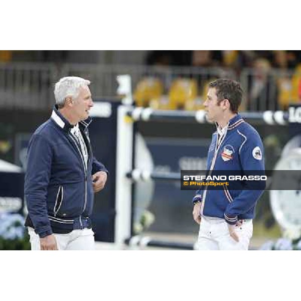 Roger Yves Bost-Scott Brash Longines Fei World Cup Fieracavalli - Jumping Verona 2013 ph.Stefano Grasso
