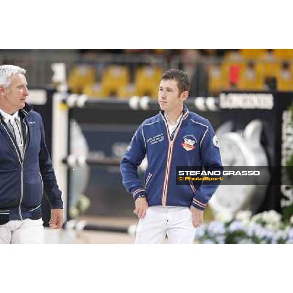 Roger Yves Bost-Scott Brash Longines Fei World Cup Fieracavalli - Jumping Verona 2013 ph.Stefano Grasso