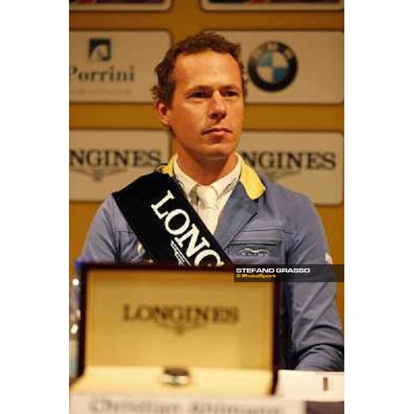 Christian Ahlmann-press conference Longines Fei World Cup Fieracavalli - Jumping Verona 2013 ph.Stefano Grasso