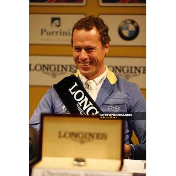 Christian Ahlmann-press conference Longines Fei World Cup Fieracavalli - Jumping Verona 2013 ph.Stefano Grasso
