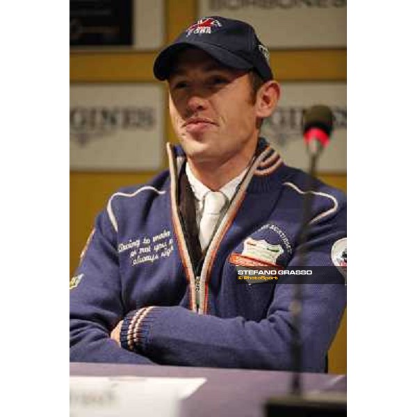Scott Brash-press conference Longines Fei World Cup Fieracavalli - Jumping Verona 2013 ph.Stefano Grasso