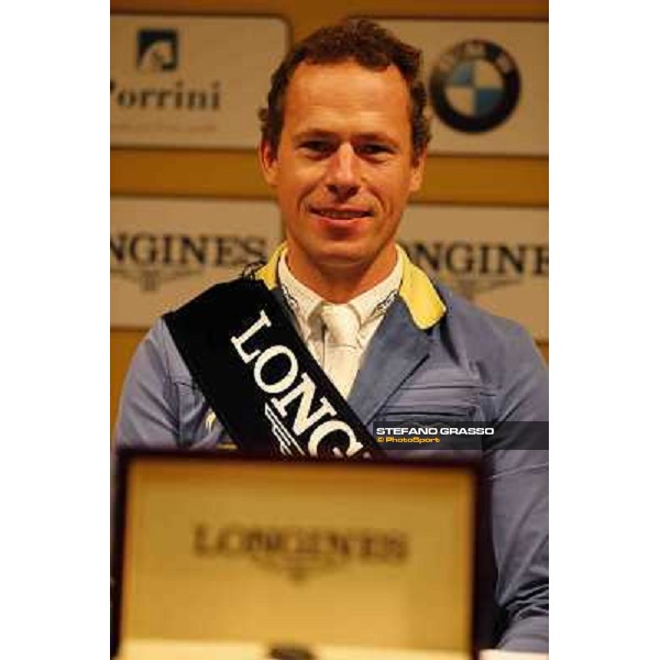 Christian Ahlmann-press conference Longines Fei World Cup Fieracavalli - Jumping Verona 2013 ph.Stefano Grasso
