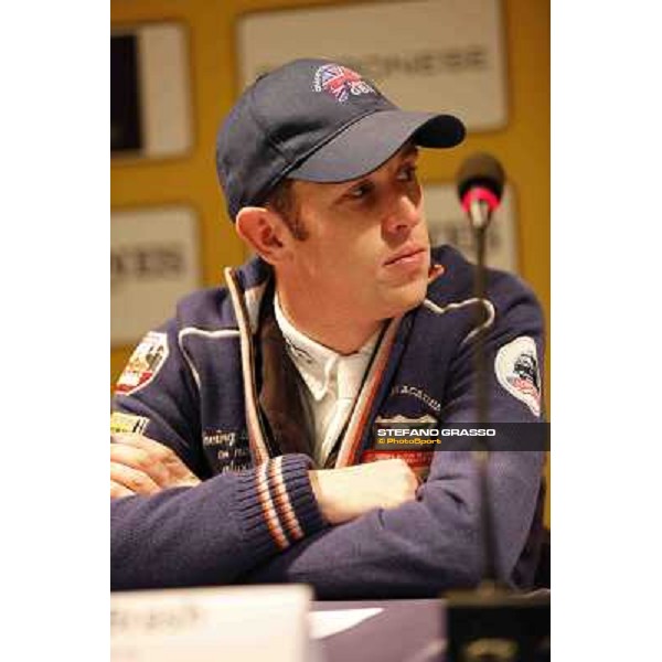 Scott Brash-press conference Longines Fei World Cup Fieracavalli - Jumping Verona 2013 ph.Stefano Grasso