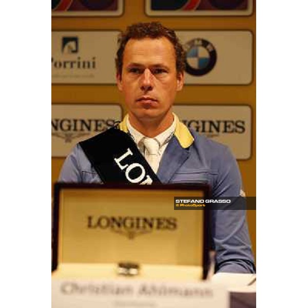 Christian Ahlmann-press conference Longines Fei World Cup Fieracavalli - Jumping Verona 2013 ph.Stefano Grasso